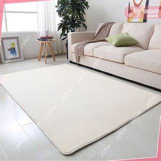 Thảm trải sàn phòng ngủ, phòng khách lông mịn |Be Sữa| sang trọng cao cấp kích thước 1mx1m6 , 1m6x2m