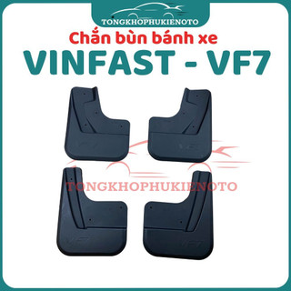 Chắn bùn bánh xe Vinfast VF7 - MẪU 3D, MẪU DẸT - bộ 4 tấm + kèm ốc