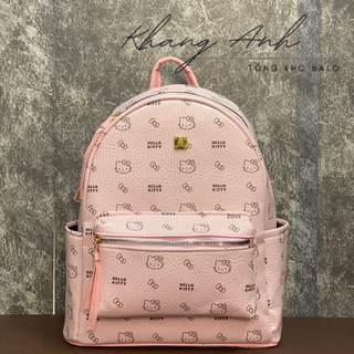LS 2516 BALO MÈO KITTY (Mã 1)  BẢN QUAI TO ĐỆM MÚT SIZE 40 ĐỰNG SÁCH VỞ CHO HỌC SINH, SINH VIÊN