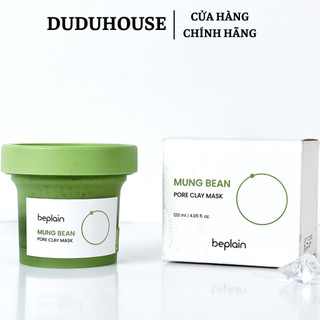 (Hàng Công TY) Mặt Nạ Đất Sét Beplain Mung Bean Pore Clay Mask Kiềm Dầu,Giảm Mụn 120ml Duduhouse