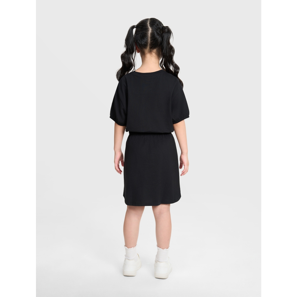 Váy liền bé gái CANIFA cộc tay bo eo in hình Mickey & Friend 1DS25S003