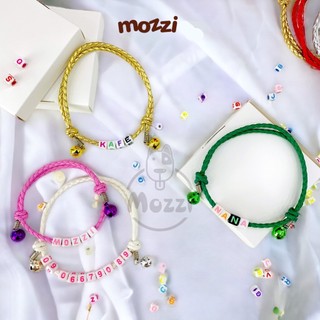Vòng cổ Handmade hạt charm tên theo yêu cầu có thể thu nới (inbox cân nặng)