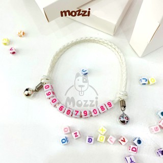 Vòng cổ Handmade hạt charm tên theo yêu cầu có thể thu nới (inbox cân nặng)
