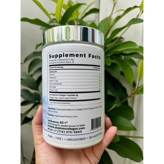 COLLAGEN  ALASKAN NGUYÊN CHẤT USA HŨ 240gr