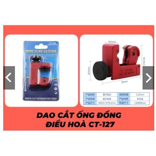 Dao cắt ống đồng CT-127A (Loại nhỏ) chất lượng- Bền Bỉ