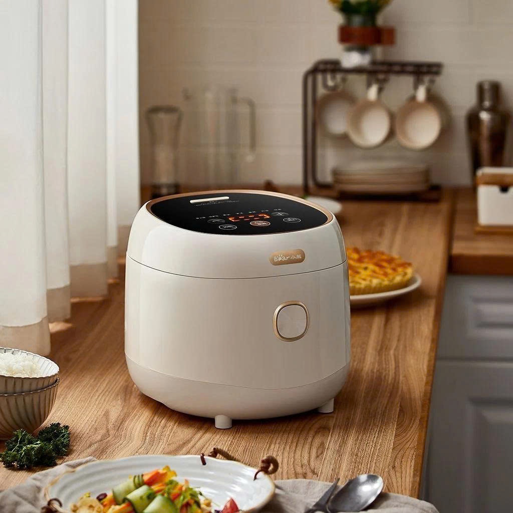 Nồi Cơm Điện Bear 1.5L DFB-C40K6 (RC-4H40E) - 800W, Chống Dính 5 Lớp, Đa Năng - Hàng Chính Hãng