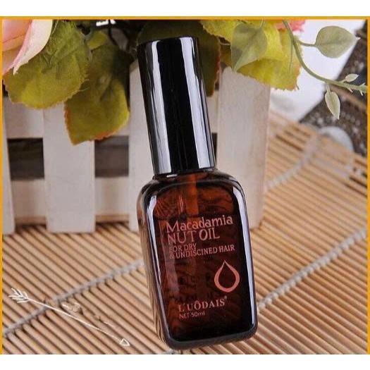 Tinh dầu dưỡng tóc uốn, dưỡng tóc khô xơ, tóc nhuộm, giúp giữ nếp, tạo nếp, phục hồi hư tổn macadamia nut oil