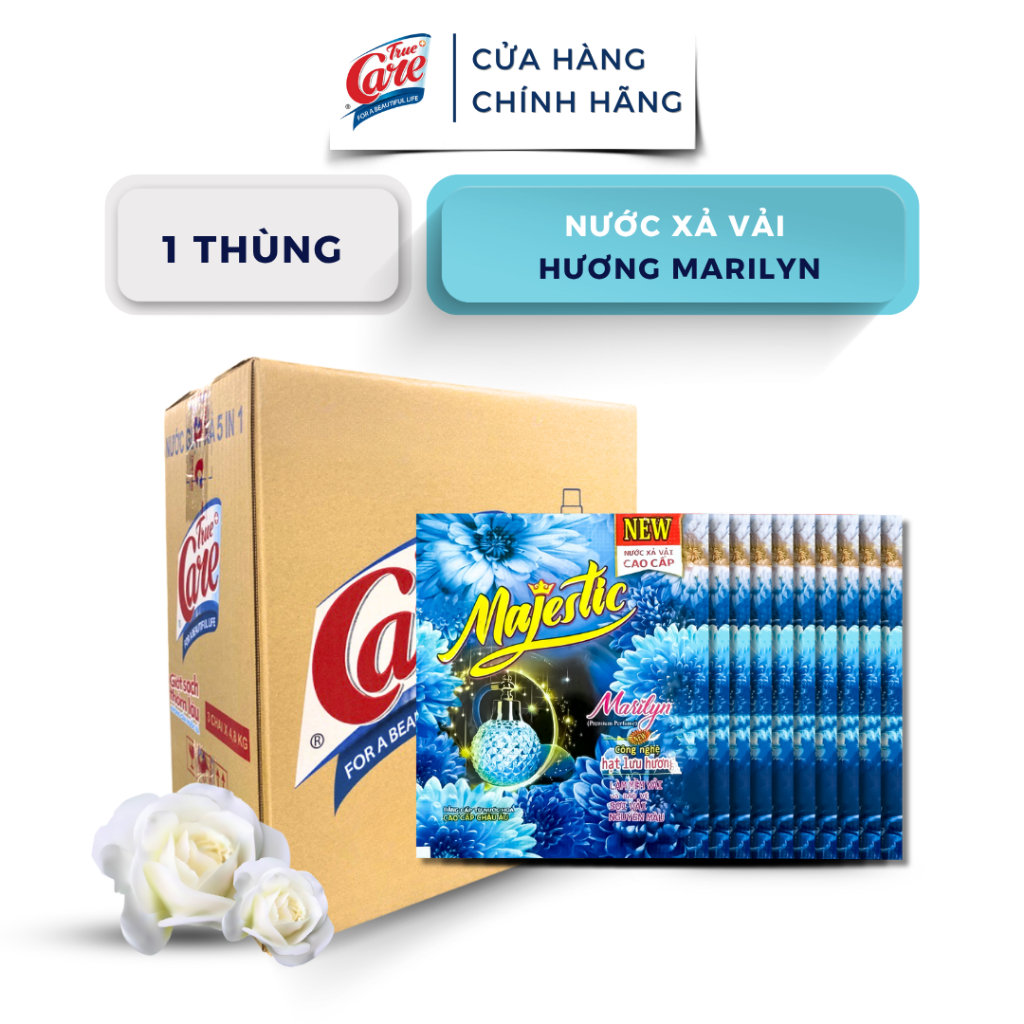 Thùng Nước Xả Vải True Care Majestic (20 - 40 Dây xả)