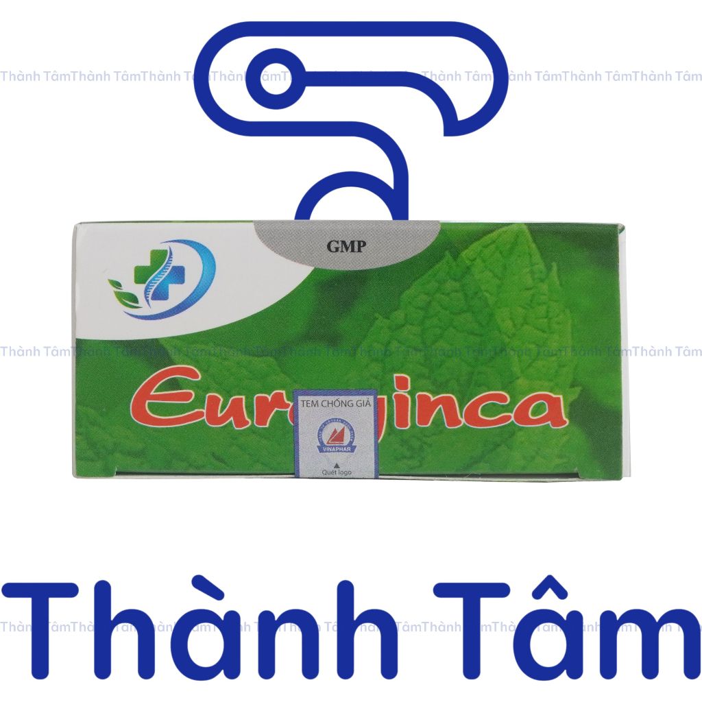 (Đỏ) Viên uống EUROGINCA ĐỎ 100V hỗ trợ giúp giảm ho, long đờm, giảm ho do thay đổi thời tiết