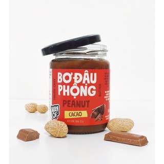 Bơ Cacao Đậu Phộng WayOf - Không Đường Tinh Luyện - Ngọt Tự Nhiên Eat Clean