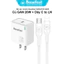 Bộ Sạc Nhanh Basefast Củ Sạc PD20W Kèm Cáp Sạc Cho 8 Plus/Xr/Xs/11/12/13/14 Pro Max