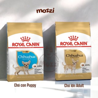 [500g - 1.5kg] Thức ăn hạt Royal Canin CHIHUAHUA Puppy Adult cho chó Phốc hươu