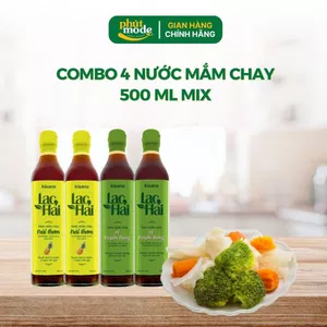 Combo 4 Nước Mắm Chay Trái Thơm Lạc Hải 500ML - Ăn Chay, Gia Vị Chay
