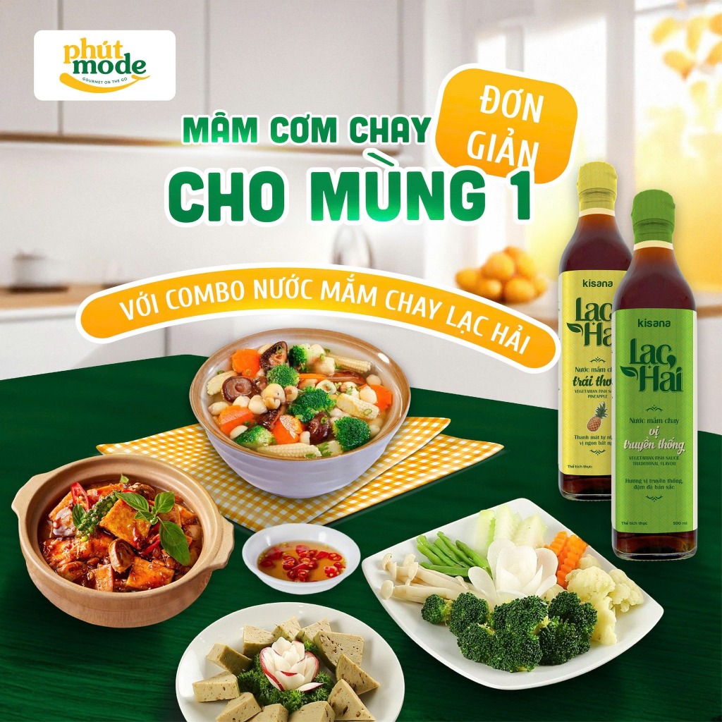 Nước mắm chay vị truyền thống Lạc Hải 500ml – Thơm ngon đậm vị, bí quyết cho bữa ăn thêm đậm đà