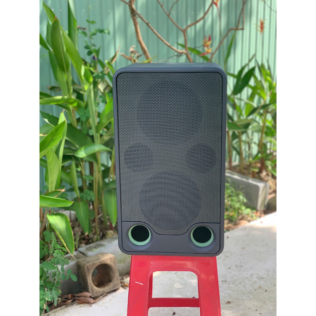 Box loa karaoke K10, K18, V102L bọc da bass 20 treble 10 đứng bo cong ...