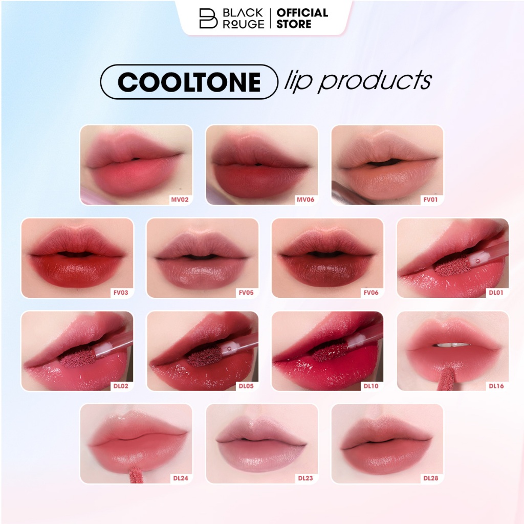 Son Black Rouge Bảng màu chọn lọc Mùa Hè 2025 ICE BLOOM