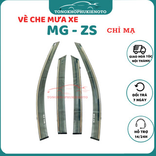 Vè che mưa cho xe ô tô MG ZS đời 2021 - 2025 CHỈ MẠ
