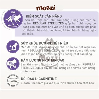[400g - 2kg] Thức ăn hạt Royal Canin Sterilised Regular cho mèo triệt sản