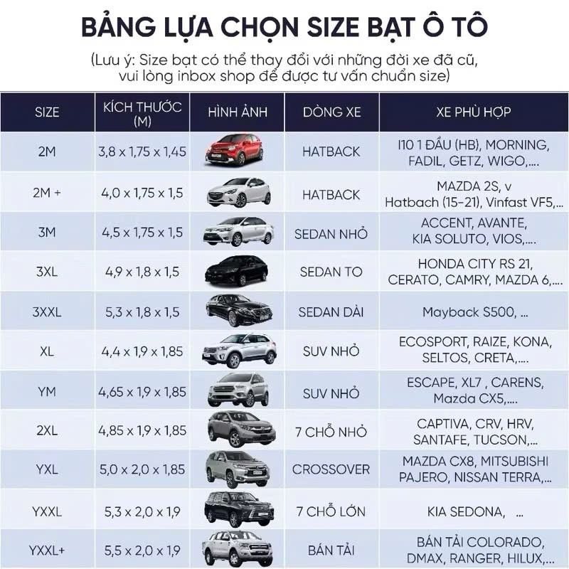 Bạt phủ ô tô chống nắng mưa vải dù, bạt phủ trùm xe hơi phủ nano bền đẹp phù hợp cho các dòng xe bạt xanh