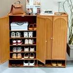 Tủ giày tre nhiều tầng tủ để giày dép gỗ tại hộ gia đình khí không mùi kệ giày gỗ giá đựng giày dép — ảnh 3