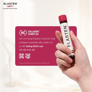 Bộ 7 Ống Collagen Elasten Giúp Da Căng Mịn, Chống Lão Hóa, Tóc Chắc Khỏe - Collagen Từ Đức