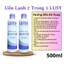 thuốc uốn lạnh Lusy Collagen không cần dập 500ml ,thuốc uốn tóc tại nhà, tặng kẹp càng cua, bịt tai