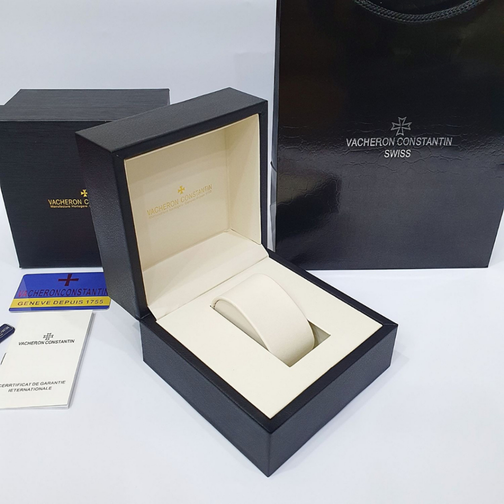 Flash Pick hộp đồng hồ VACHERON Da Pu cao cấp