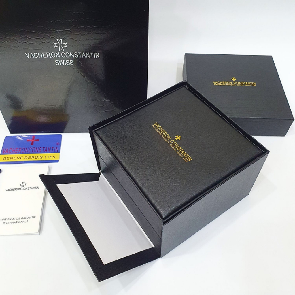 Flash Pick hộp đồng hồ VACHERON Da Pu cao cấp