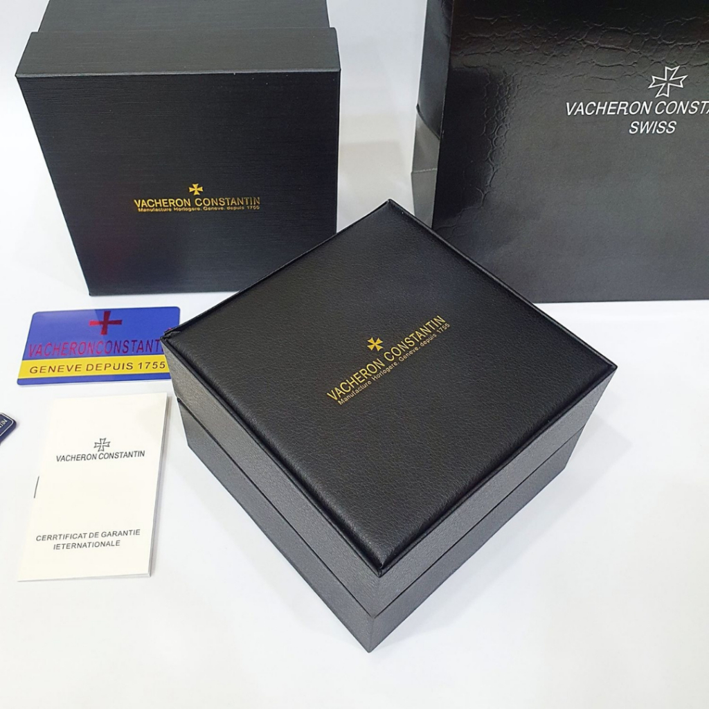 Flash Pick hộp đồng hồ VACHERON Da Pu cao cấp