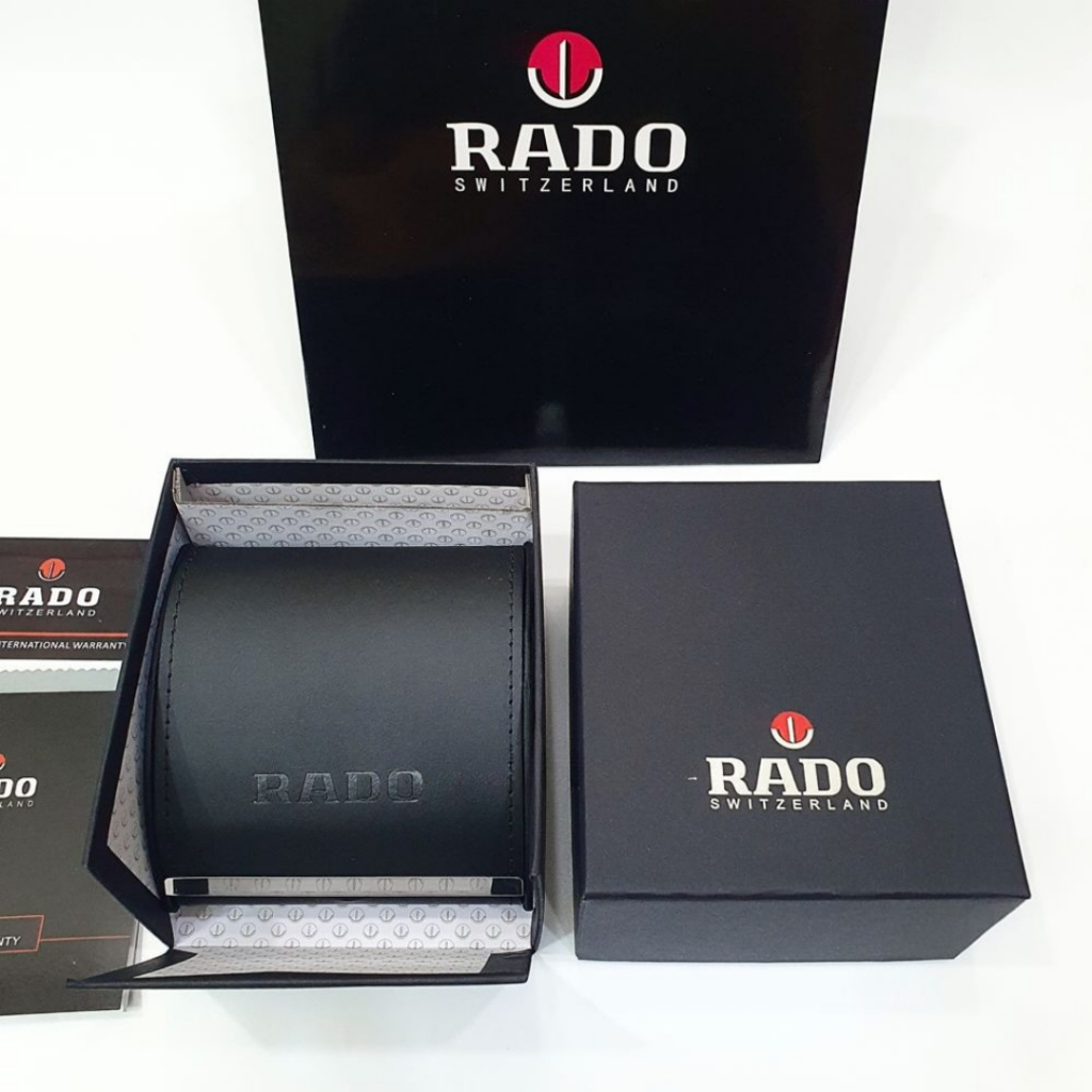 Flash Pick hộp đồng hồ RADO Da Pu cao cấp