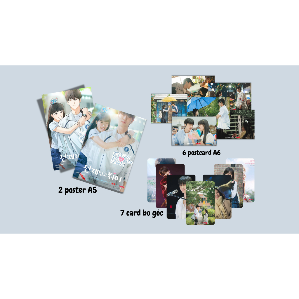set hình phim Cõng Anh Mà Chạy-Lovely Runner diễn viên Kim Hye Yoon, Byeon Woo Seok