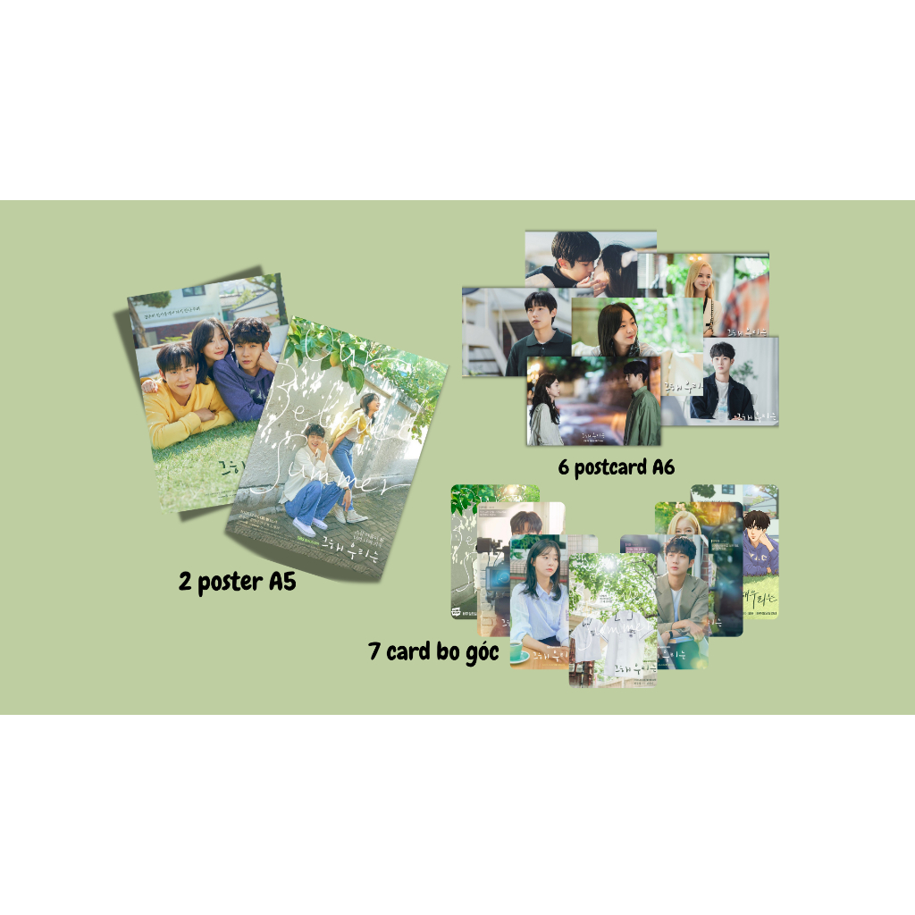 Set hình phim "Our beloved summer"-"Mùa hè yêu dấu của chúng ta" Kim Da Mi, Choi Woo Sik, Kim Sung Cheol, Roh Jeong Eui