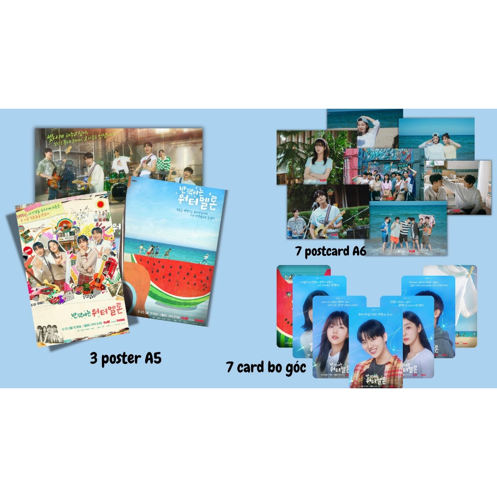 Set hình phim "Dưa hấu lấp lánh"-"Twinkling Watermelon"Choi Hyun Wook, Ryeo Un, Shin Eun Soo, Seol In Ah