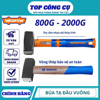 ĐỒ NGHỀ WADFOW Búa tạ đầu vuông 800g . 1000g . 1500g . 2000g . Cán nhựa & gỗ