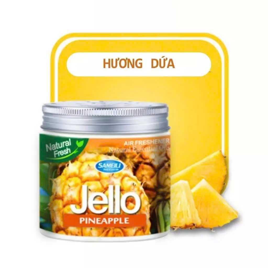 Sáp Khử Mùi Nhà Bếp Nhà Vệ Sinh Hiệu Quả An Toàn-Lọ Tỏa Hương Thơm Mát Cho Xe Ô Tô - SÁP THƠM JELLO KHÔNG GÂY DỊ ỨNG