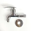 Vòi tay gạt nước,vòi hồ, vòi máy giặt lõi đồng mạ Chrome sáng bóng cao cấp ren 21mm KT - 911
