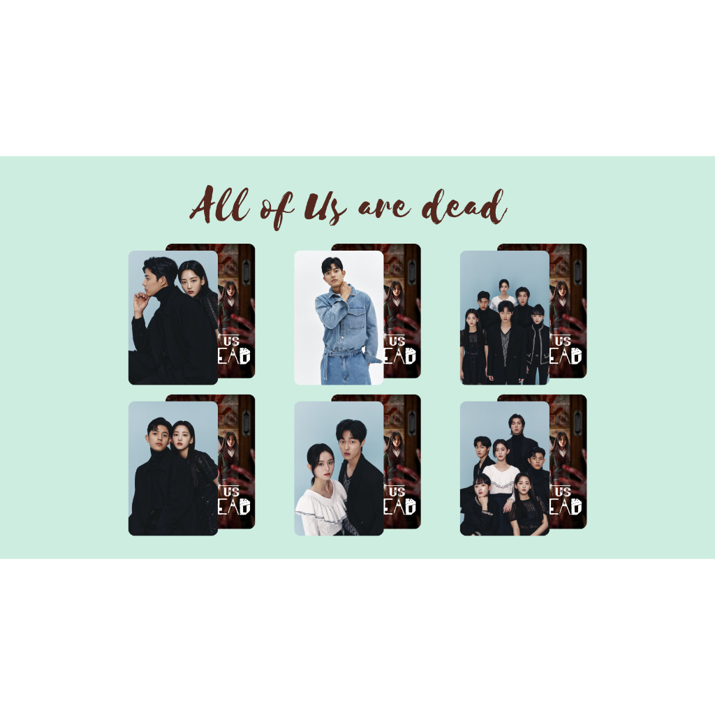 set card bo góc phim "All of us are dead"-"Ngôi trường xác sống"