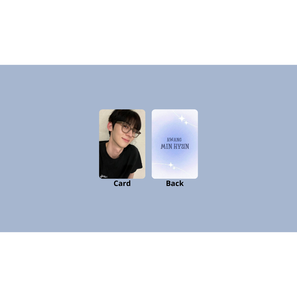 set card bo góc Hwang Min Hyun