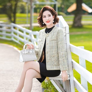 Áo Khoác Dạ Tweed Phong Cách Hàn Quốc AD77