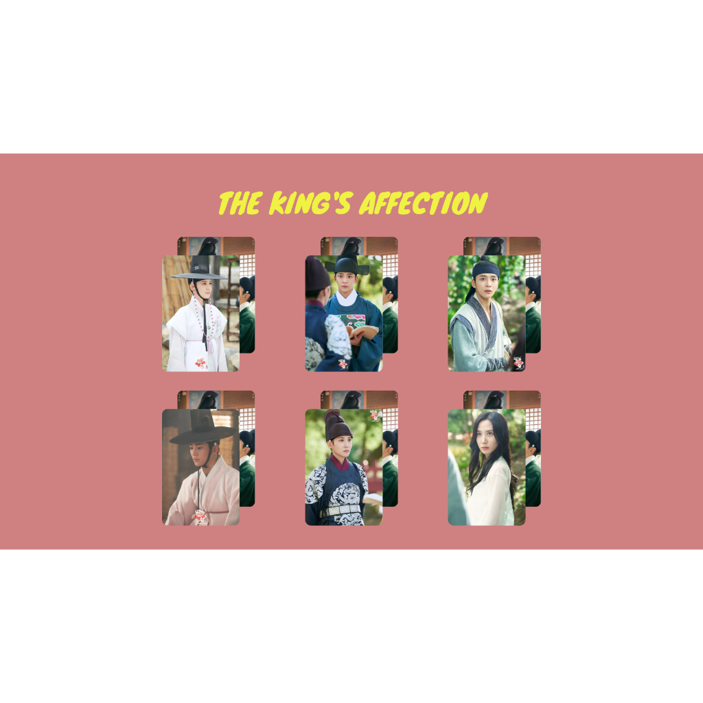 set card bo góc phim "Luyến Mộ"-"The king's affection"