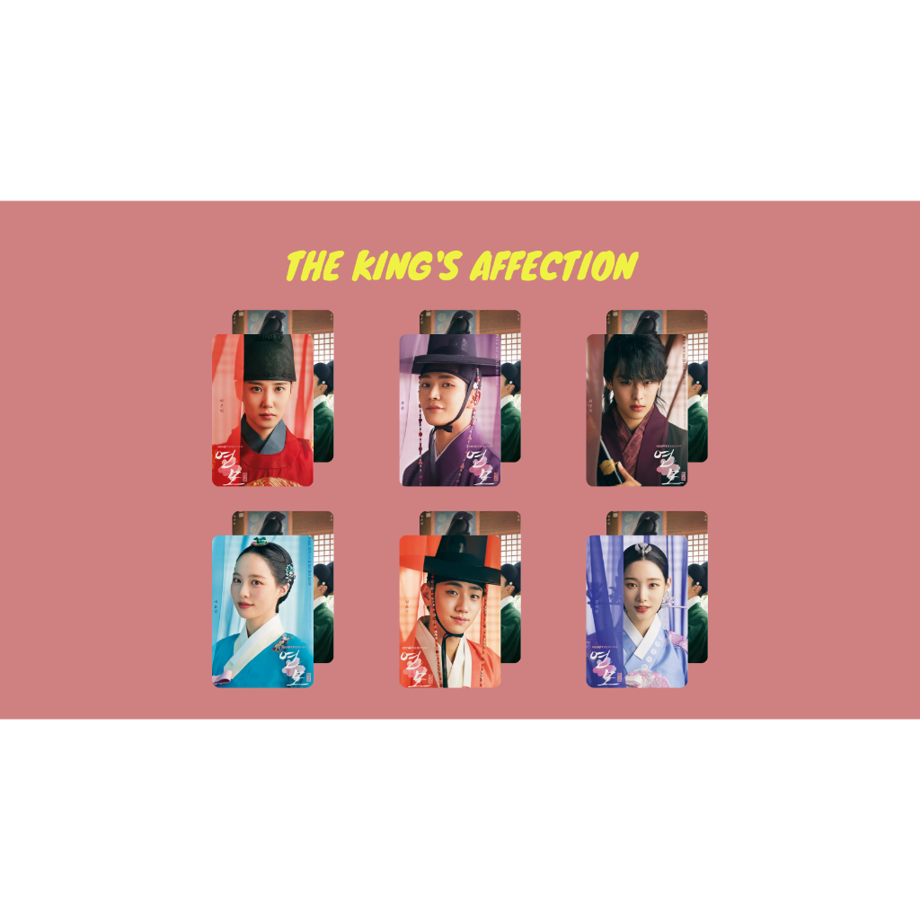 set card bo góc phim "Luyến Mộ"-"The king's affection"