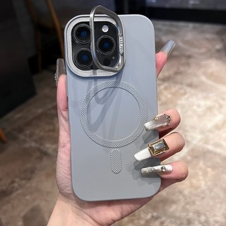 Ốp Lưng iPhone Từ Tính Có Giá Đỡ Chất Liệu TPU Mềm Chống Sốc Cho IPhone 11 15 16 17 Pro Max 12 13 14 Pro Max 16 17 Plus