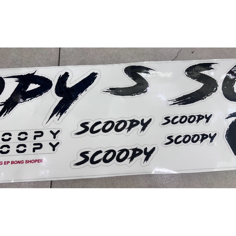 Tem Scoopy 2025 siêu hot