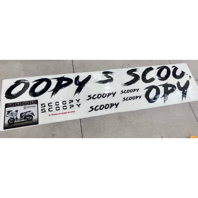 Tem Scoopy 2025 siêu hot