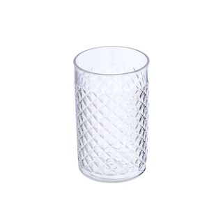Cốc nhựa kim cương 460ml Hokori chịu nhiệt, hoạ tiết sang trọng, dáng tròn dày dặn ms: 6328