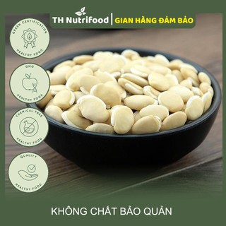 Đậu ván trắng (Bạch biển đậu) - 1kg/túi - nhập khẩu chính hãng, dùng nấu chè, làm thuốc bắc