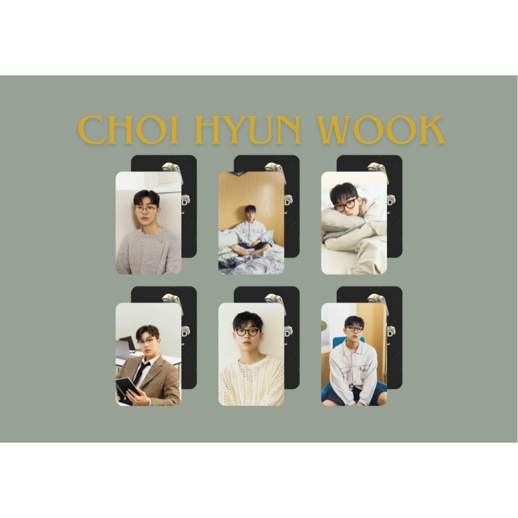 set card bo góc Choi Hyun Wook ( vibes boyfriend material )