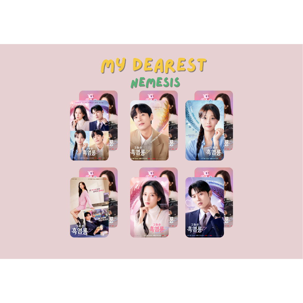 set card bo góc phim hàn quốc My Dearest Nemesis - Kẻ Thù Dấu Yêu, Choi Hyun Wook, Moon Ga Young