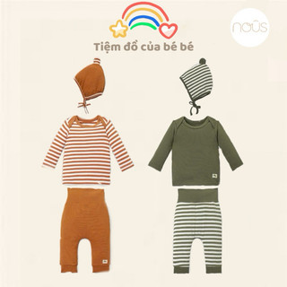 NPB Bộ dài kẻ kèm mũ