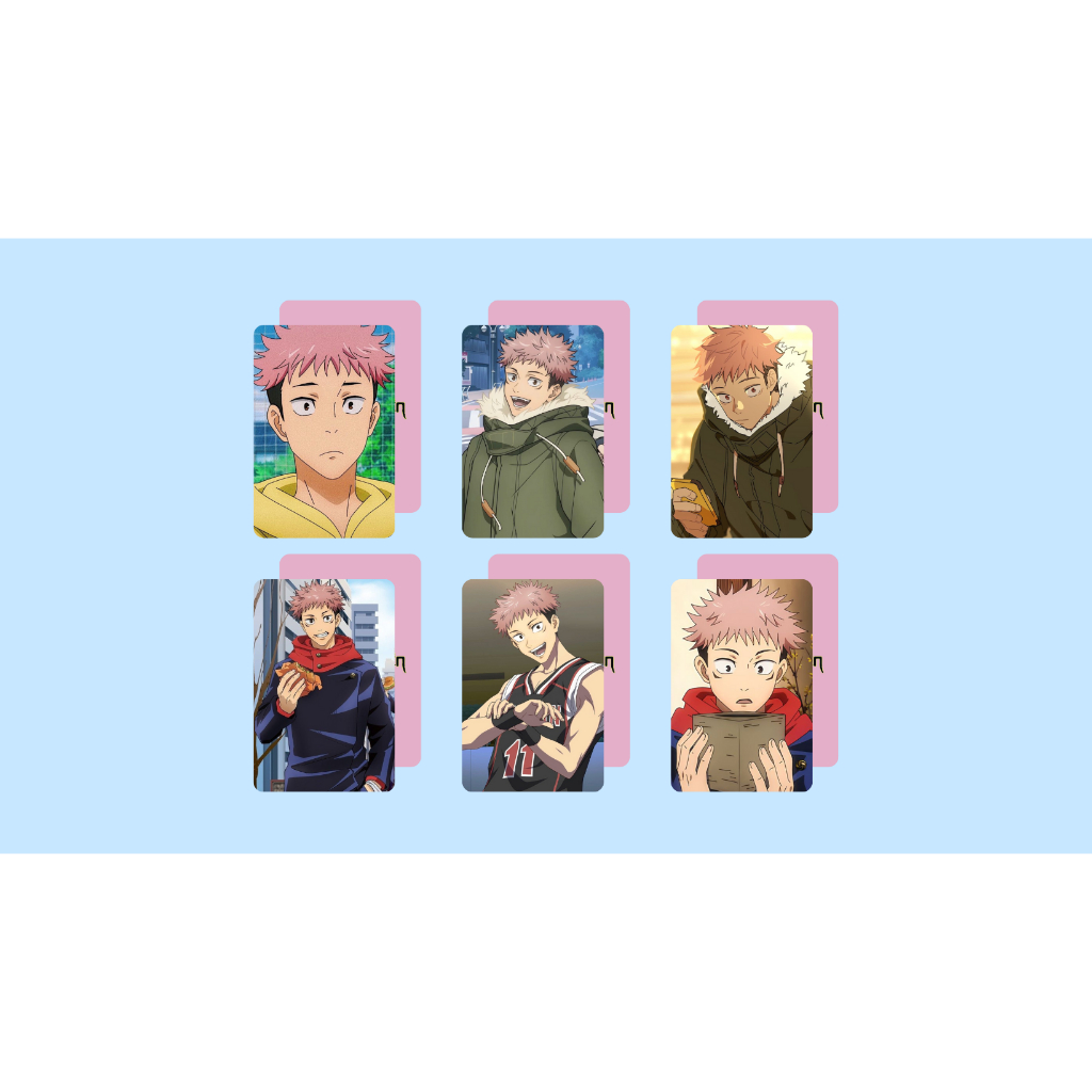 set card bo góc nhân vật Itadori Yuji  "Jujutsu Kaisen" - "Chú Thuật Hồi Chiến"